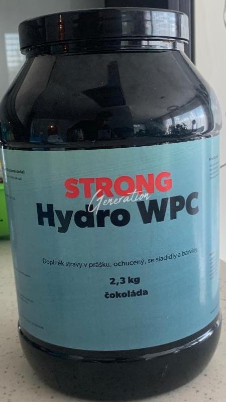 Fotografie - Hydro WPC protein čokoláda StrongGeneration