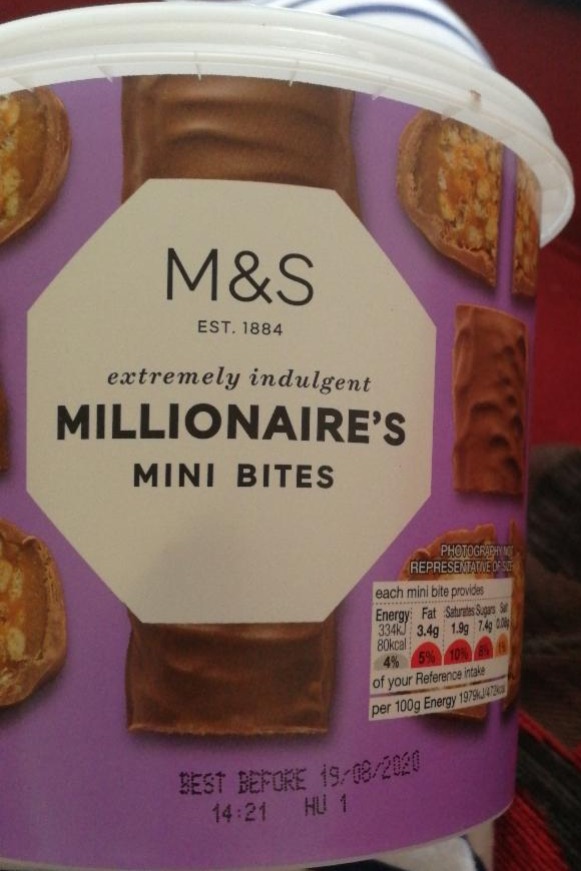 Fotografie - Millionaire's Mini Bites M&S