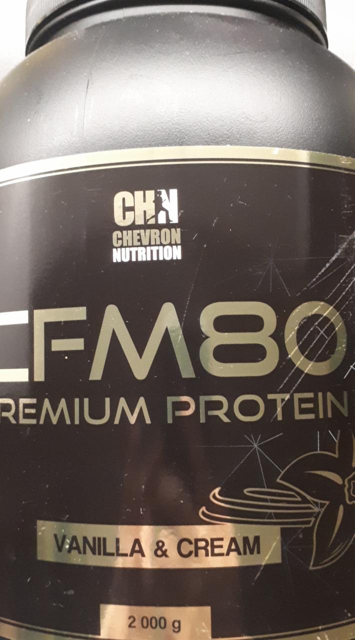 Fotografie - Protein CFM80 Vanilla & Cream Chevron Nutrition