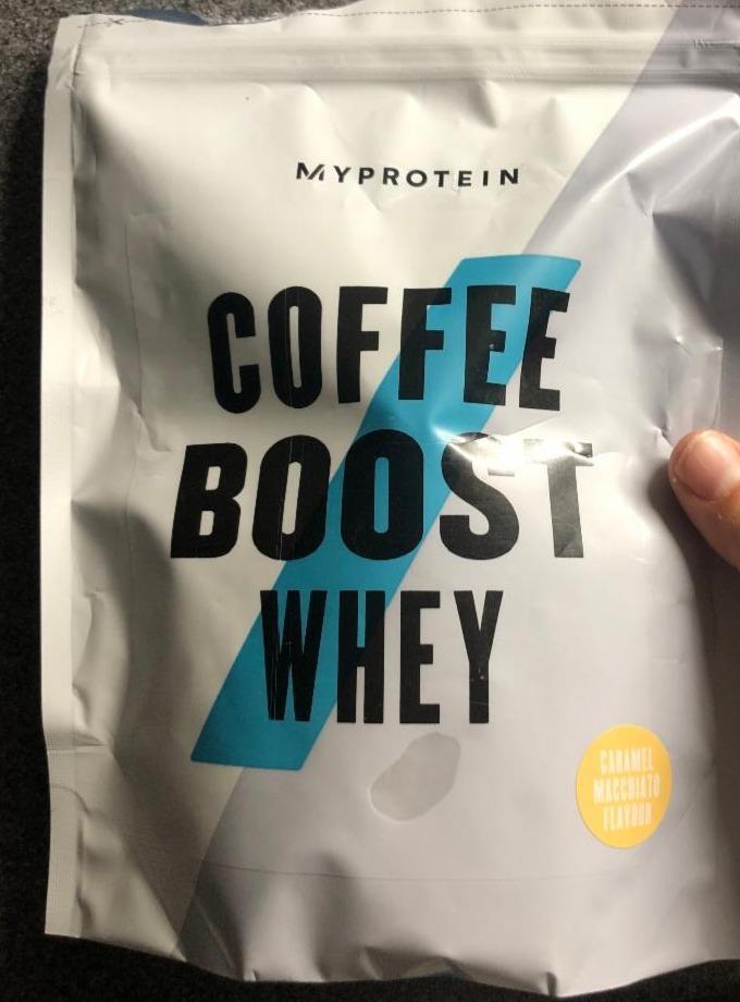 Fotografie - Coffee Boost Whey. Caramel Macciato Flavour Myprotein