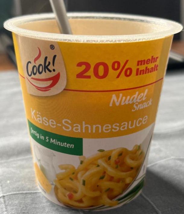 Fotografie - Nudel Snack Käse-Sahnesauce Cook!
