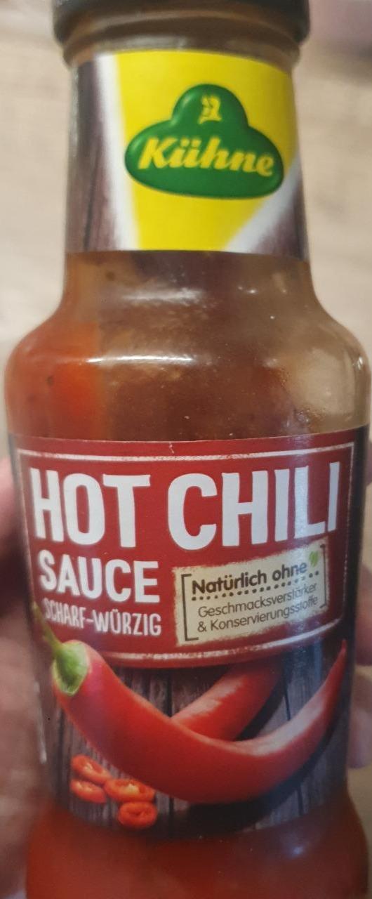 Fotografie - Hot Chili Sauce scharf-würzig Kühne