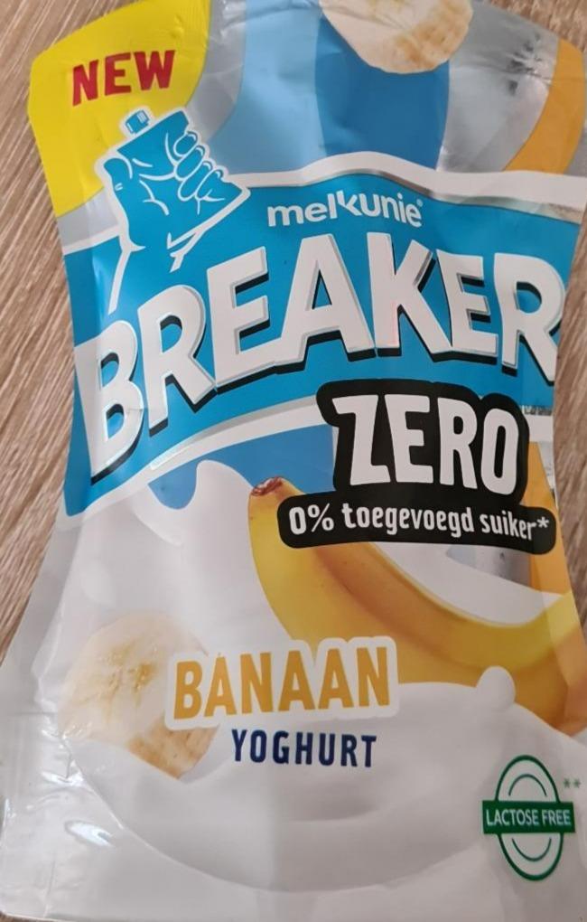 Fotografie - Breaker Zero Banaan yoghurt Melkunie