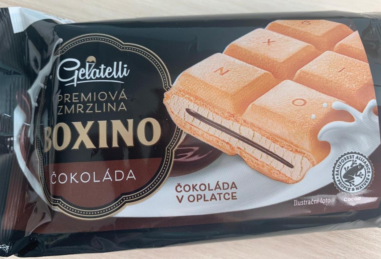 Fotografie - Premiová zmrzlina Boxino čokoláda Gelatelli