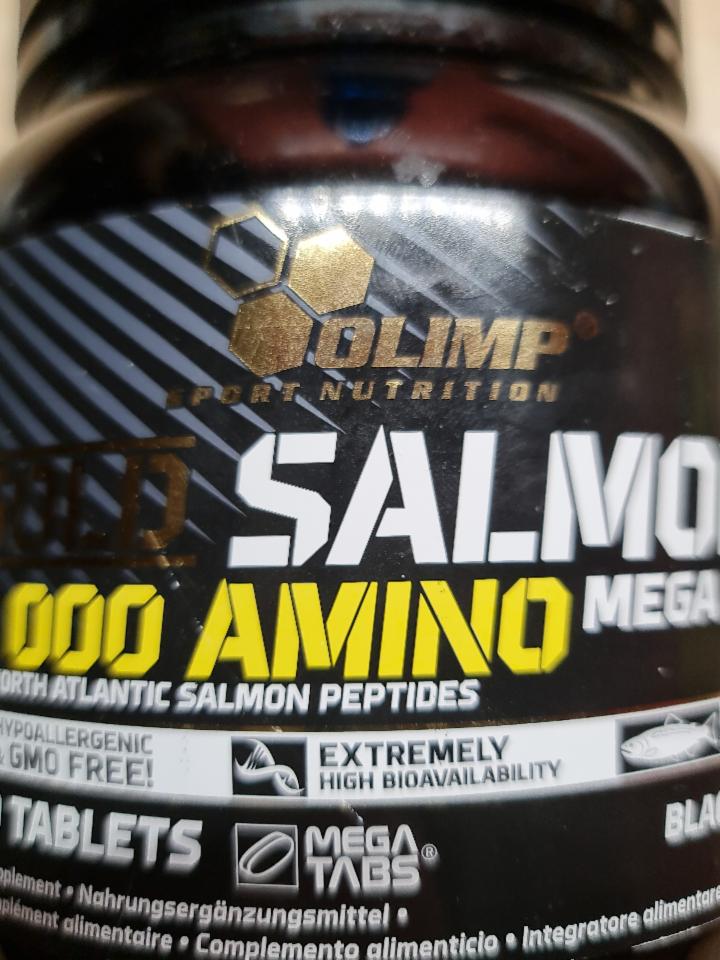 Fotografie - Gold Salomon 12 0000 amino Olimp sport nutrition