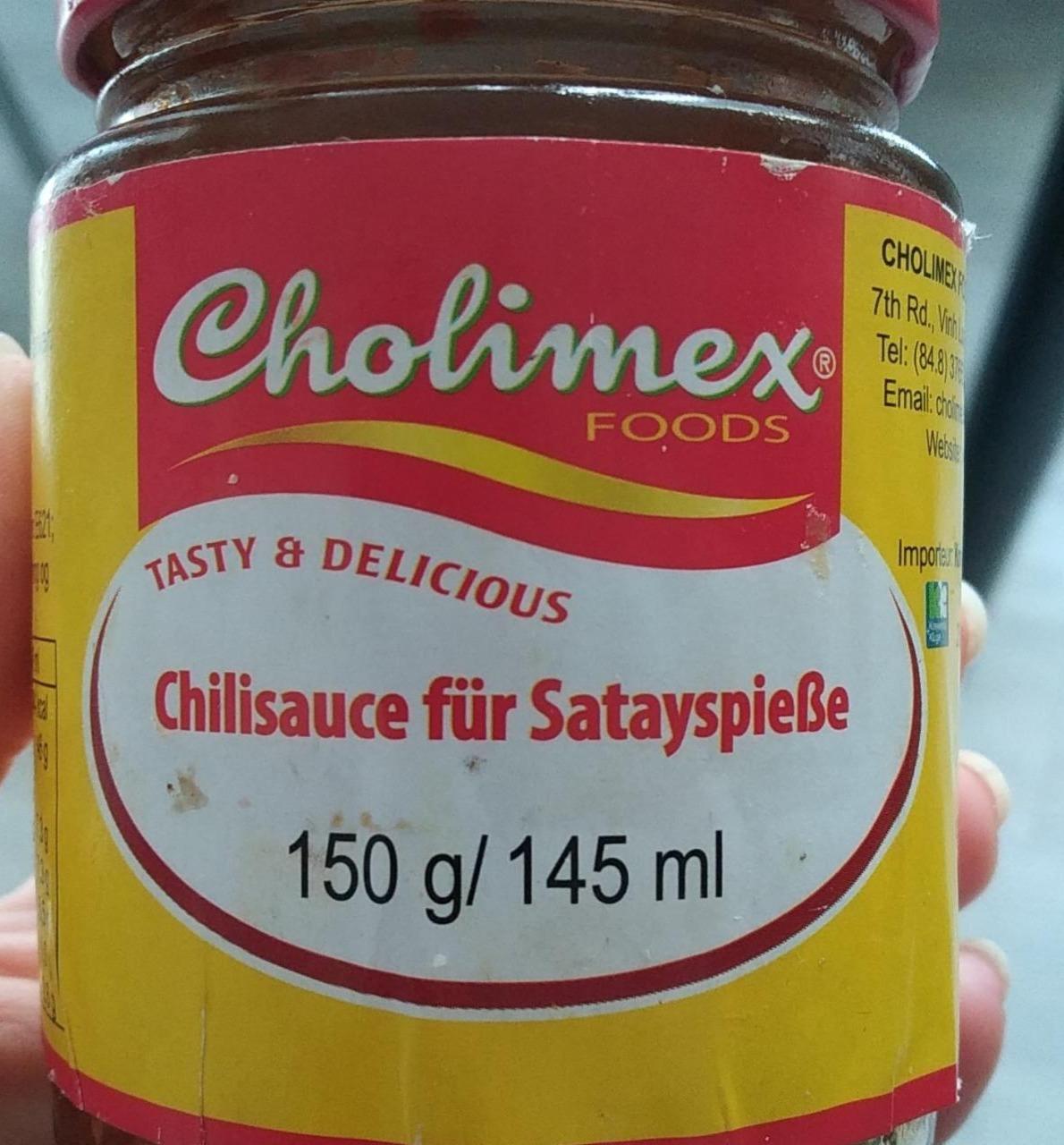 Fotografie - Chilisauce für Satayspeiße Cholimex