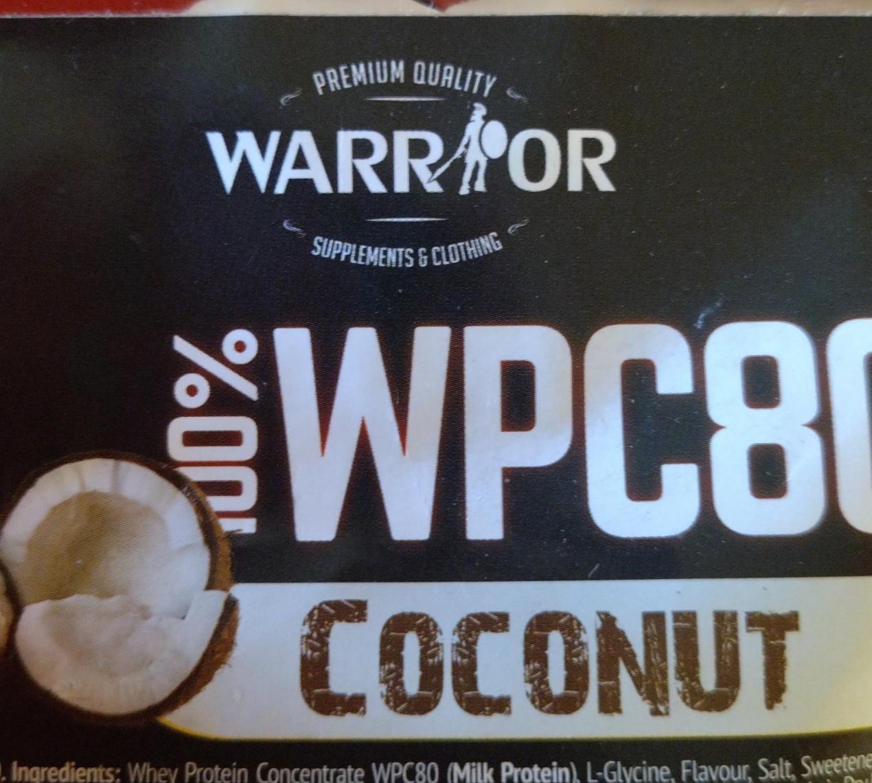 Fotografie - WPC 80 Coconut Warrior