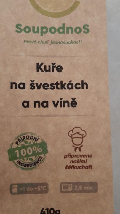 Fotografie - Kuře na švestkách a na víně SoupodnoS
