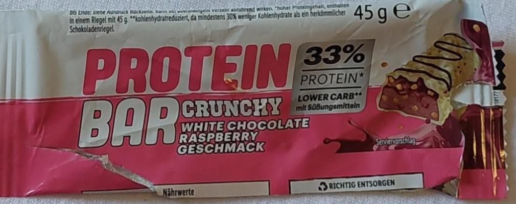 Fotografie - rasberry 33% protein Protein bar