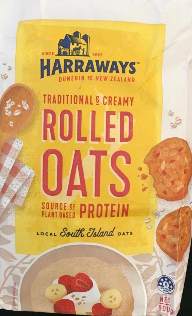 Fotografie - Rolled oats protein Harraways