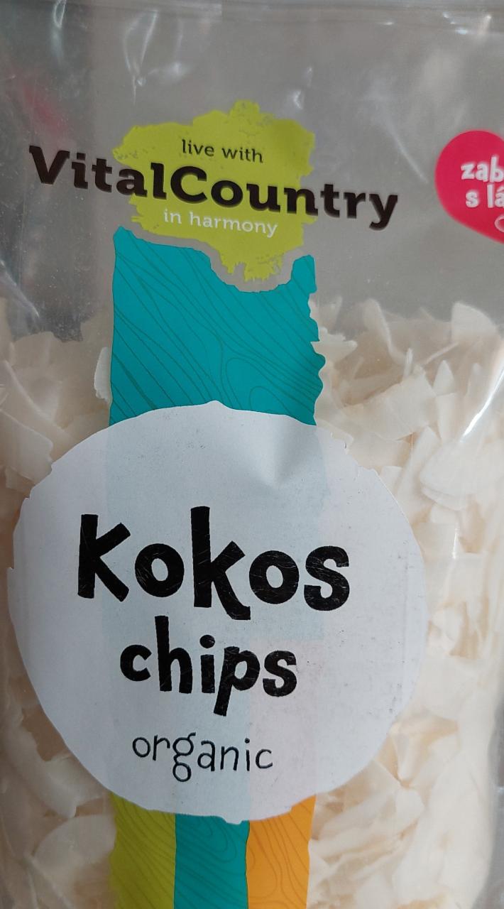 Fotografie - Kokos chips organic VitalCountry