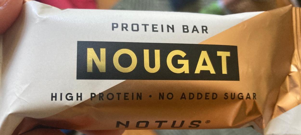 Fotografie - Protein Bar Nougat Notus
