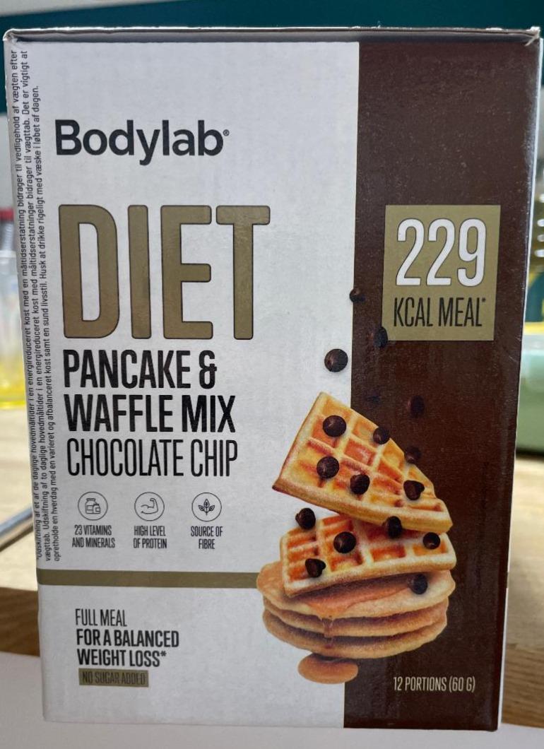 Fotografie - Diet Pancake & Waffle Mix Chocolate Chip Bodylab
