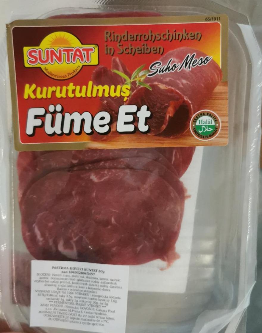 Fotografie - Kurutulmus Füme et (Pastrma hovězí) Suntat