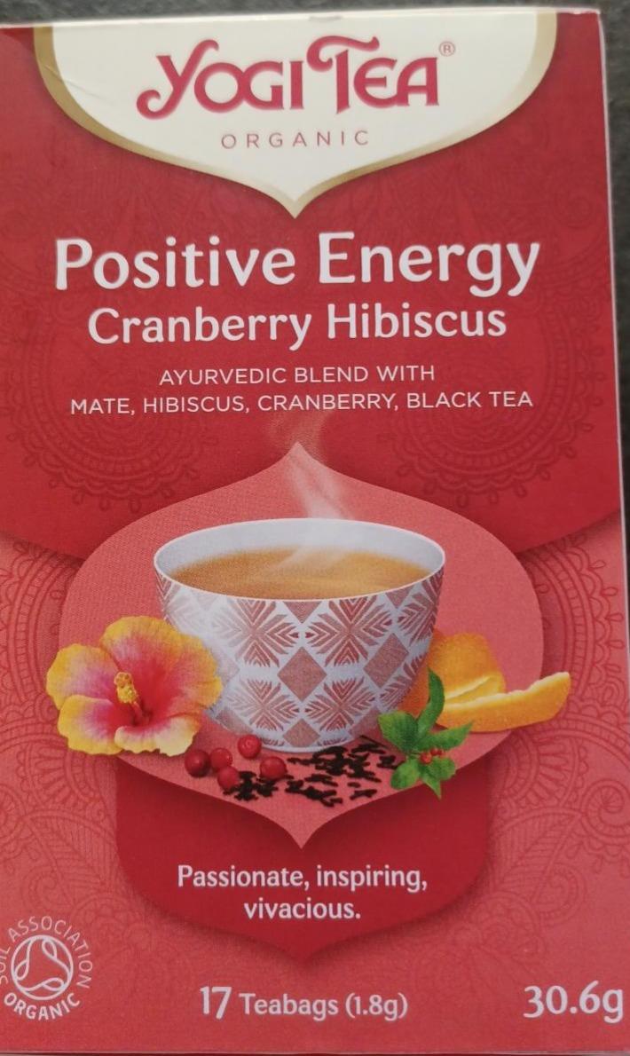 Fotografie - Positive Energy Cranberry Hibiscus Yogi Tea