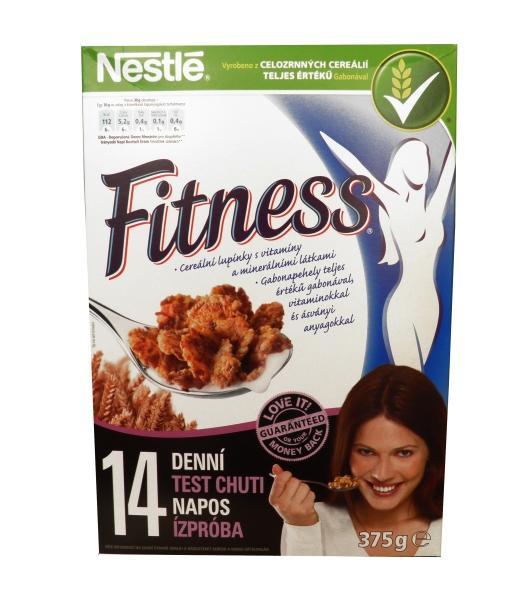 Fotografie - Fitness celozrnné cereálie Nestlé s mlékem