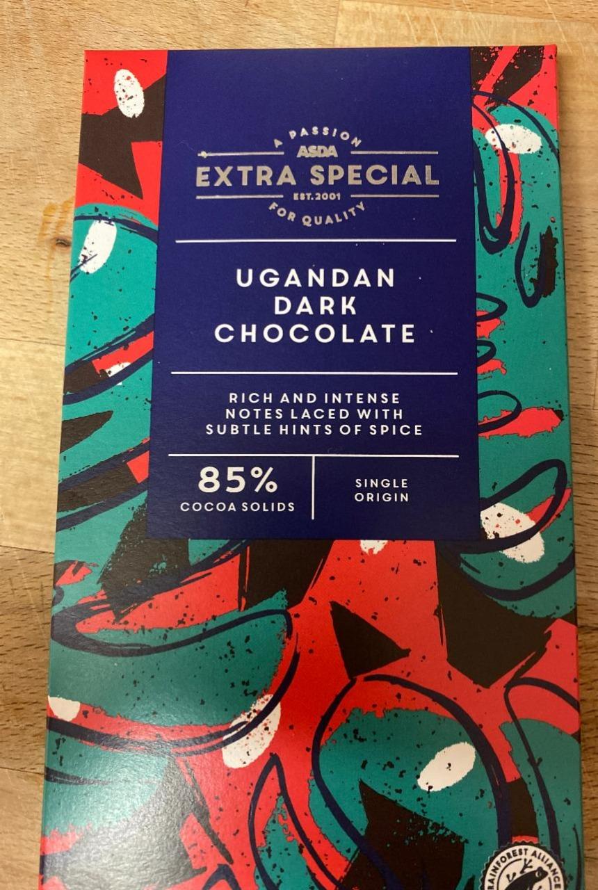 Fotografie - Extra Special Ugandan Dark Chocolate 85% cocoa Asda