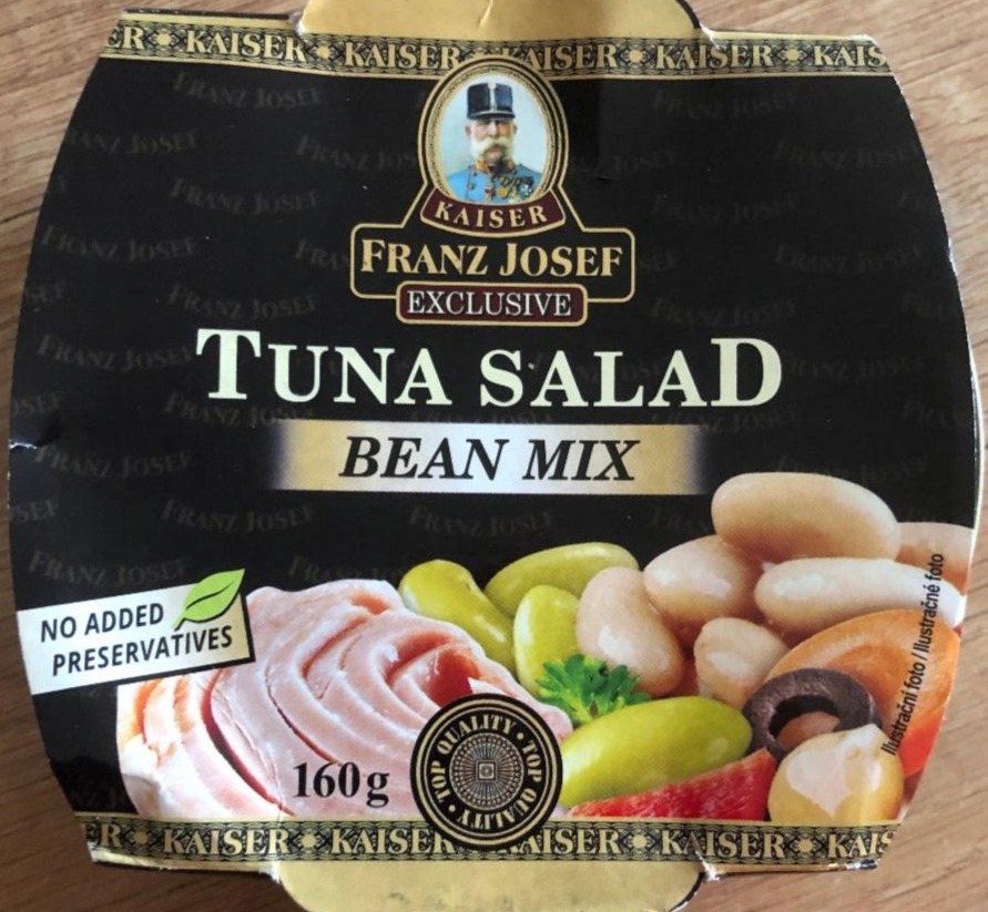 Fotografie - Tuna salad bean mix (tuňákový salát bean mix) Kaiser Franz Josef