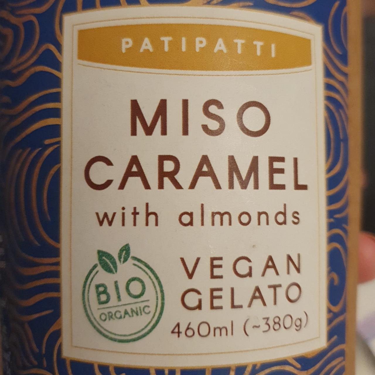 Fotografie - Miso caramel with almonds Patipatti