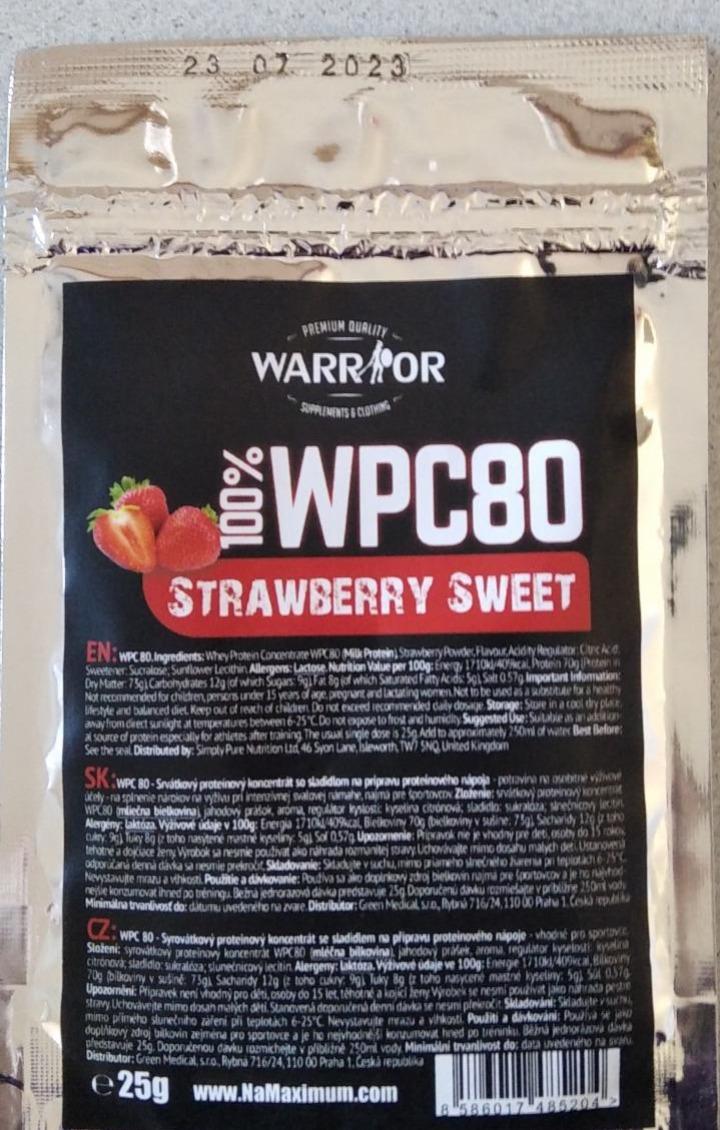 Fotografie - 100% WPC80 Strawberry Sweet Warrior
