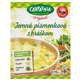 Fotografie - písmenková polévka s hráškem Carpathia