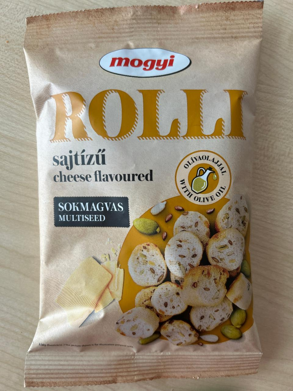 Fotografie - Rolli cheese flavoured multiseed Mogyi