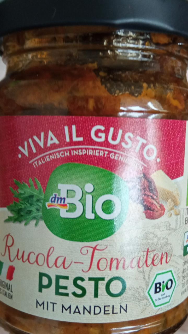 Fotografie - Viva il Gusto Pesto s rajčaty, rukolou a mandlemi dmBio