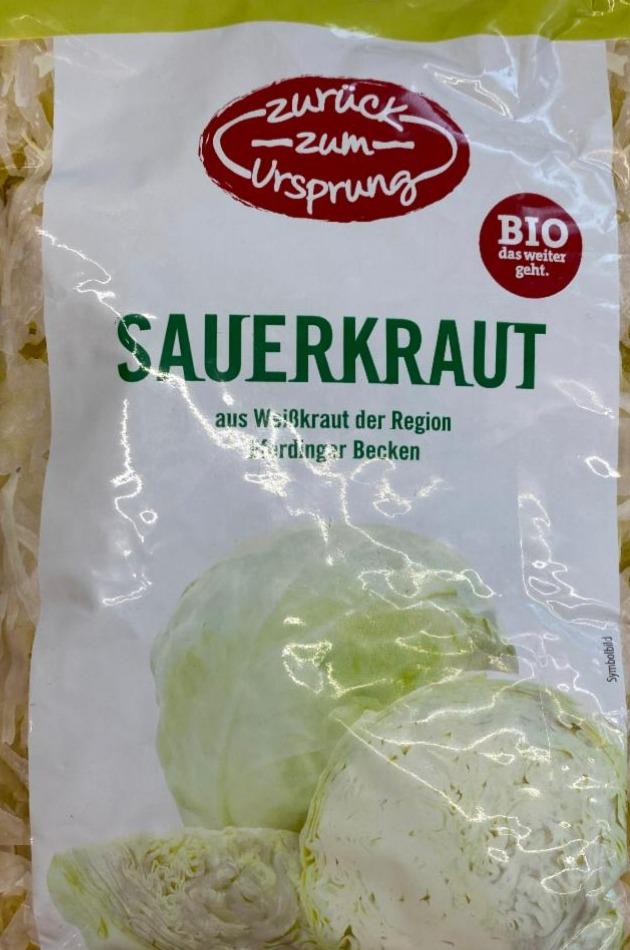 Fotografie - Sauerkraut Zurück zum Ursprung