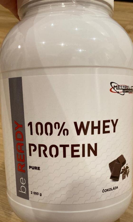 Fotografie - 100% Whey protein Pure čokoláda Metabolic Optimal