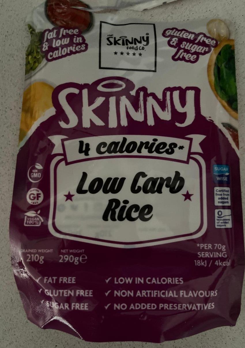 Fotografie - Skinny Low Carb Rice 4 calories The Skinny Food Co