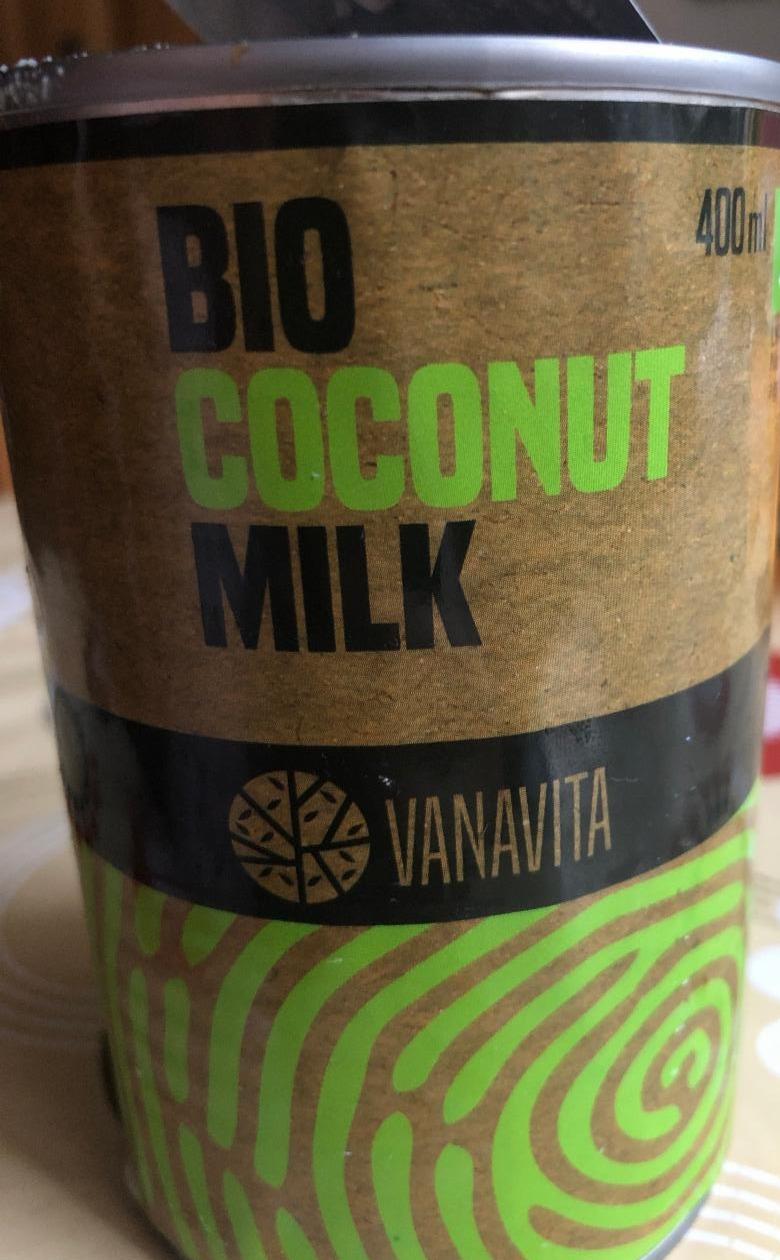Fotografie - Bio coconut milk Vanavita