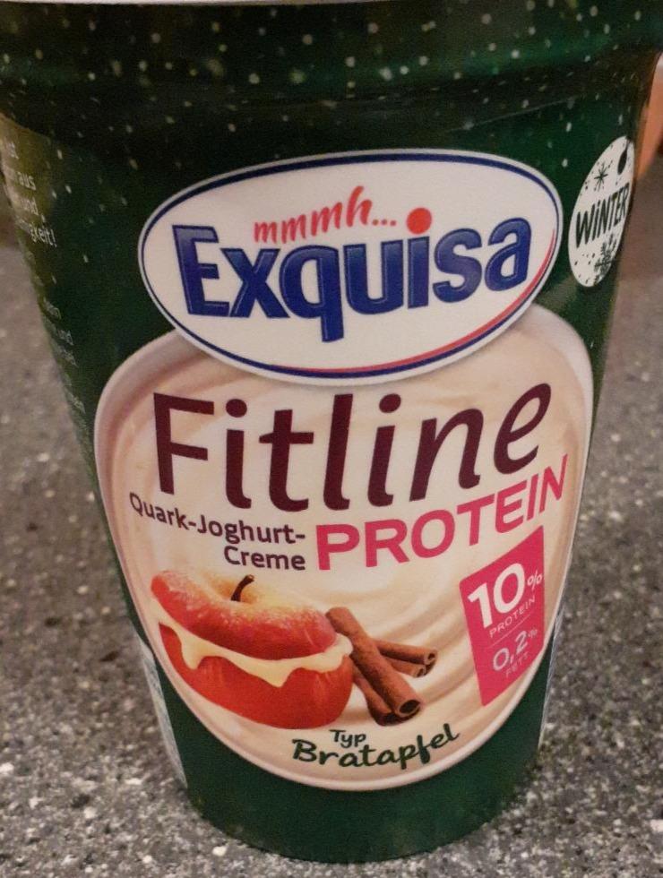 Fotografie - Fitline Protein Quark-Joghurt-Creme Typ Bratapfel Exquisa