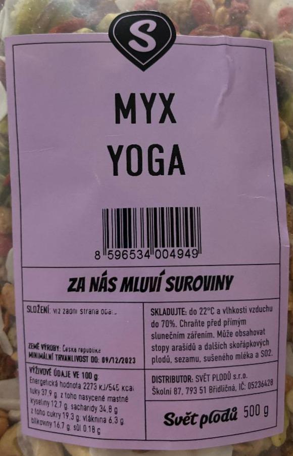Fotografie - MYX Yoga Svět plodů