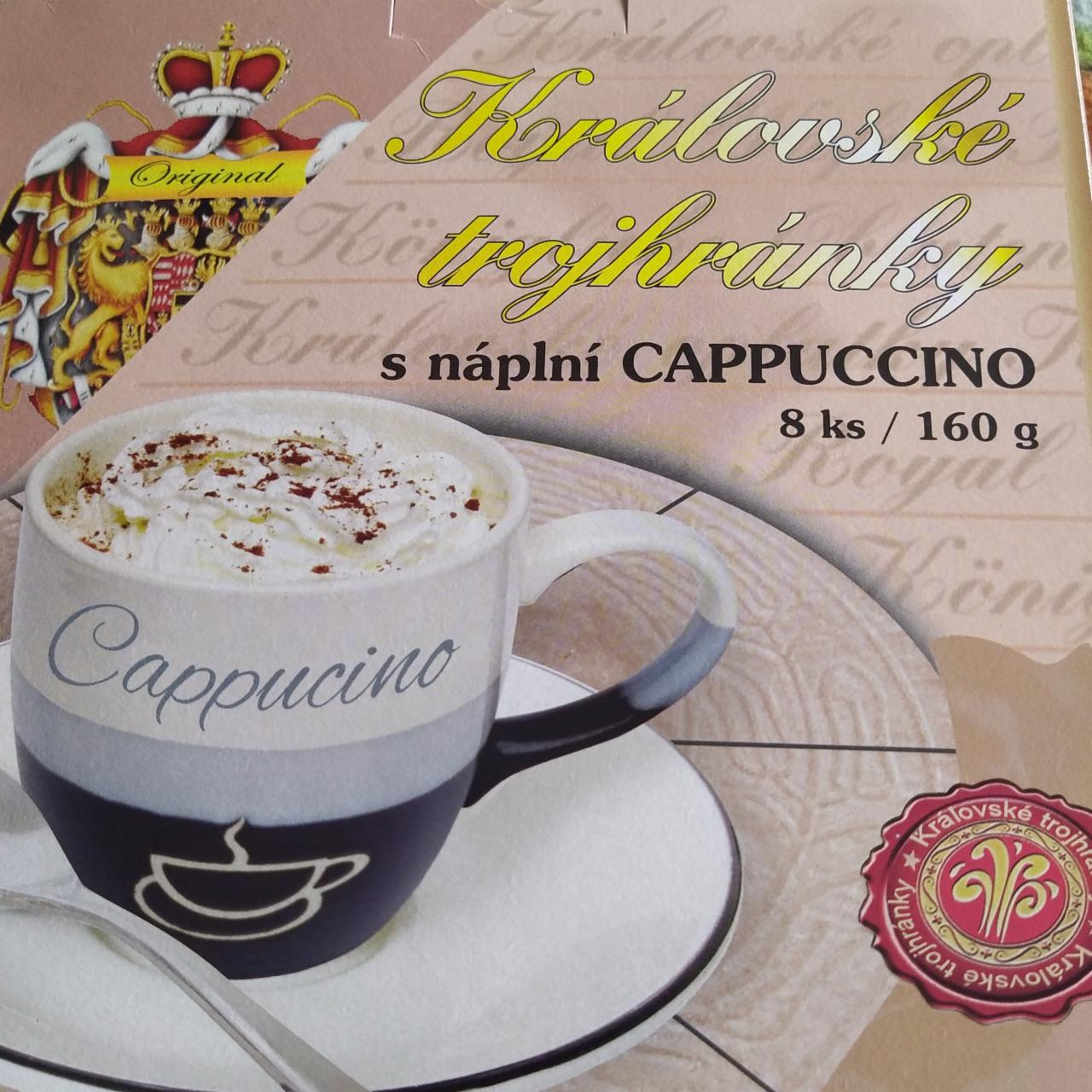 Fotografie - Královské trojhránky s náplní Cappuccino