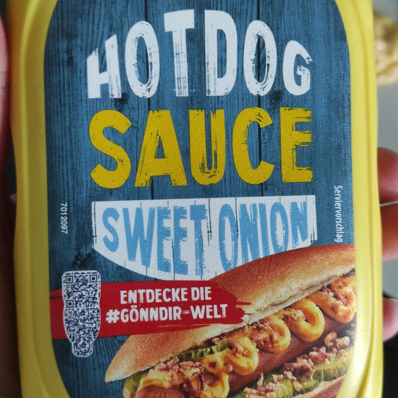 Fotografie - Hot dog Sauce sweet onion Homann
