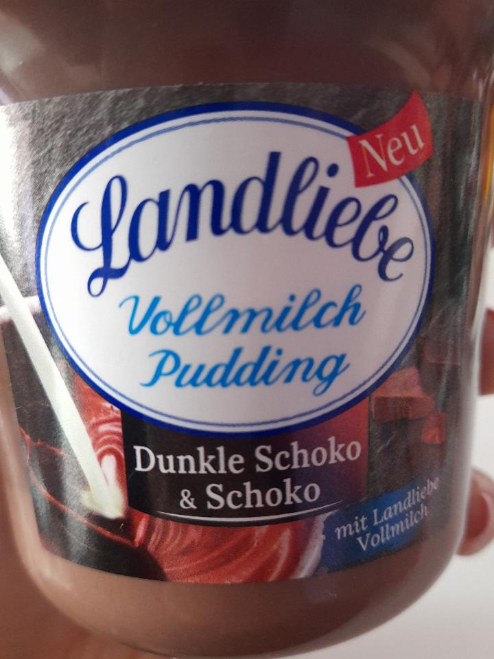 Fotografie - Landliebe Vollmich pudding Dunkle schoko & schoko