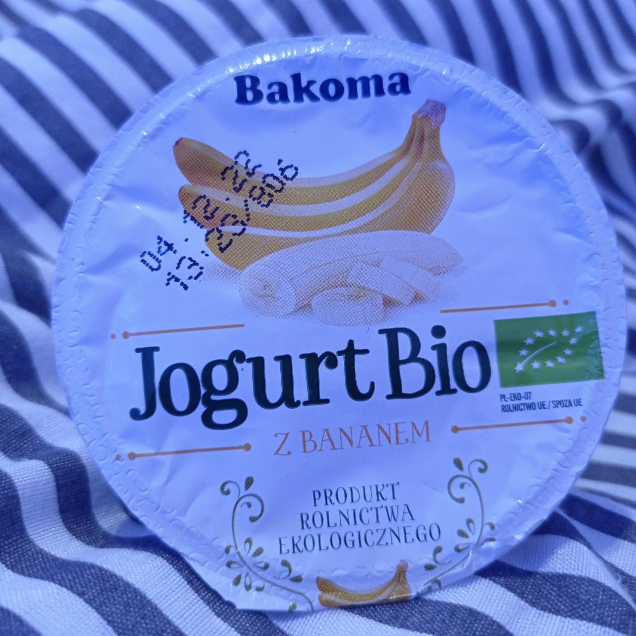 Fotografie - Jogurt Bio z bananem Bakoma