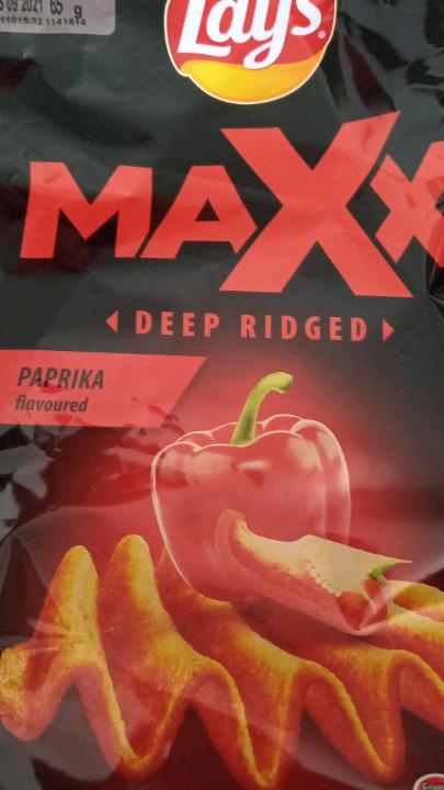 Fotografie - MAXX deep ridged Paprika Lay´s