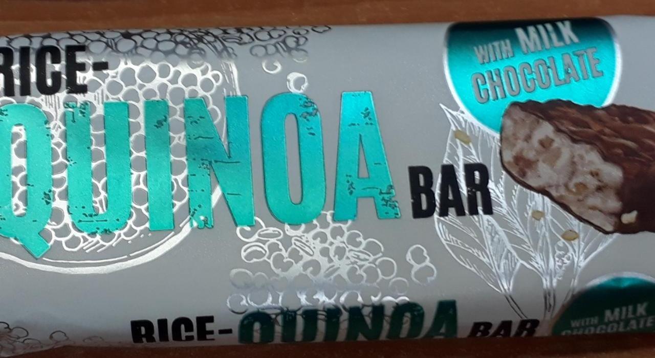Fotografie - Rice-Quinoa Bar with Milk chocolate