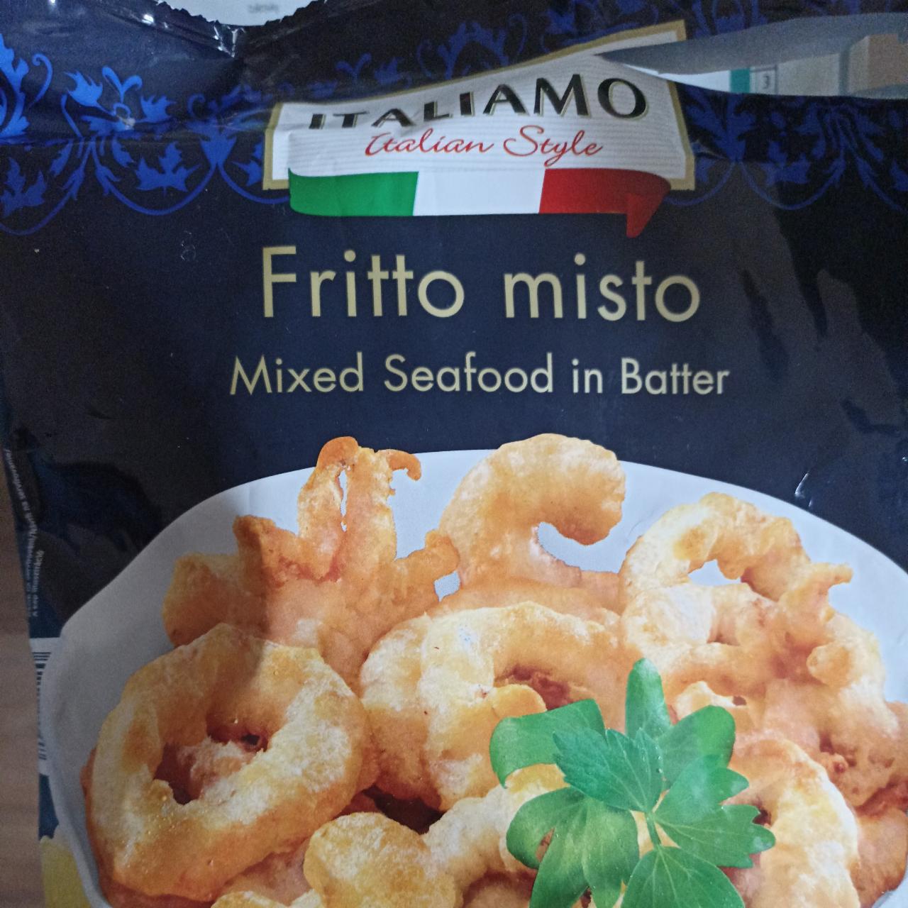 Fotografie - obalované mořské plody Italiamo
