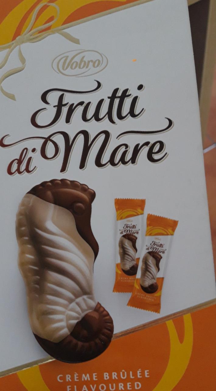 Fotografie - Frutti di Mare Crème Brûlée flavoured Vobro