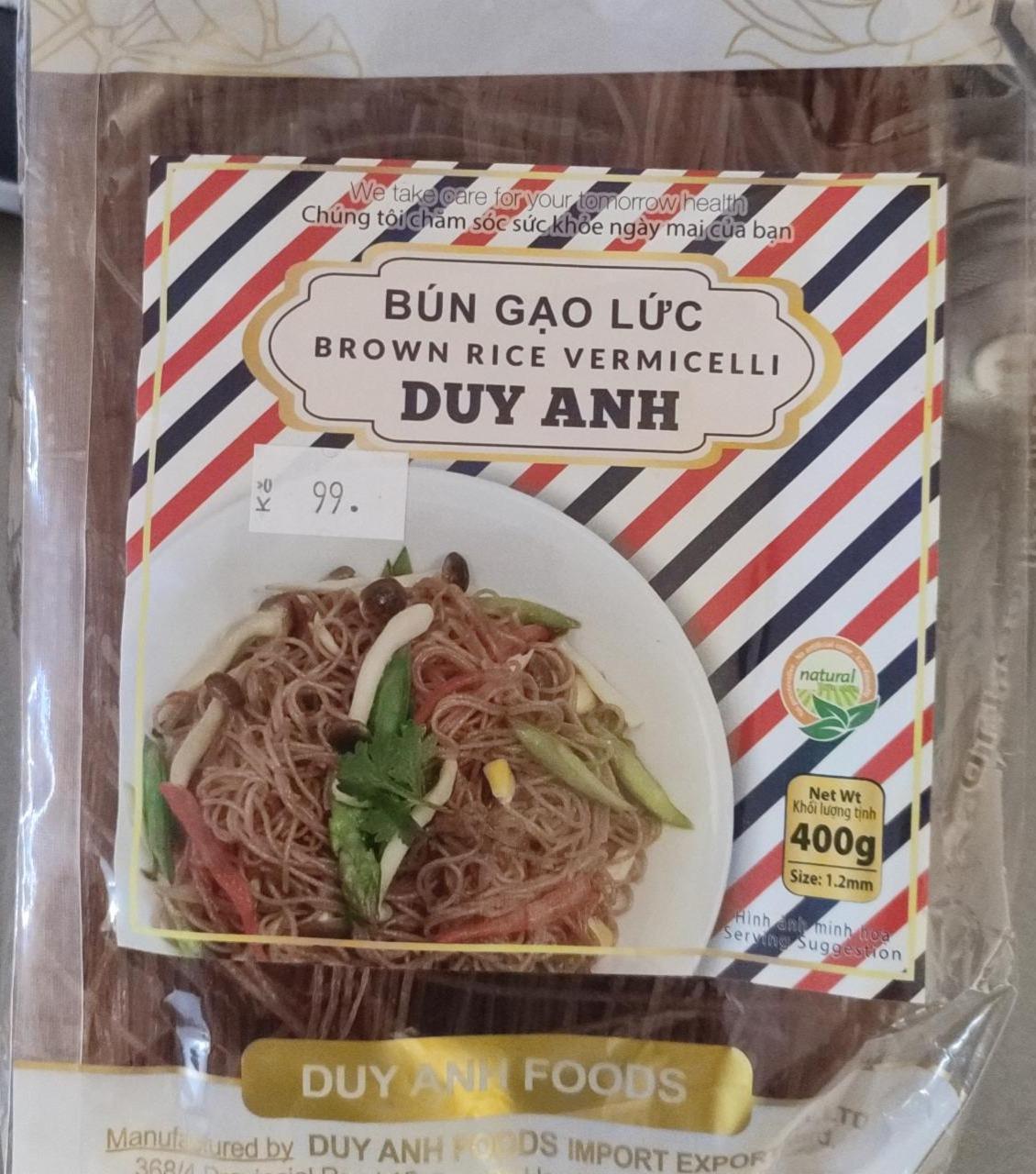 Fotografie - Brown rice vermicelli Bún Gạo Lức Duy Anh foods