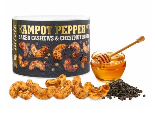 Fotografie - Kampot Pepper Nuts Baked Cashews & Chestnut Honey Mixit