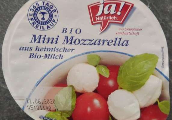 Fotografie - Bio Mini Mozzarella aus heimischer Bio-Milch Ja! Natürlich.
