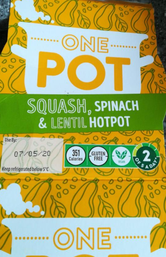 Fotografie - One pot squash spinach lentil hotspot Aldi