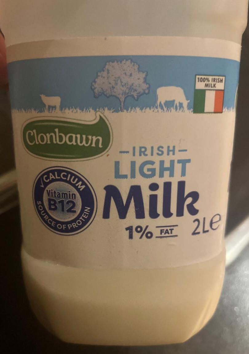 Fotografie - Irish Light Milk 1% Fat Clonbawn