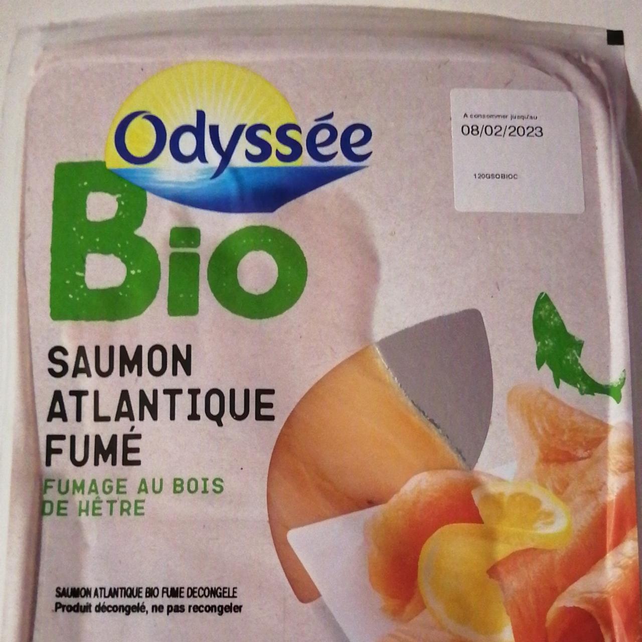 Fotografie - Bio saumon atlantique fumé Odyssée