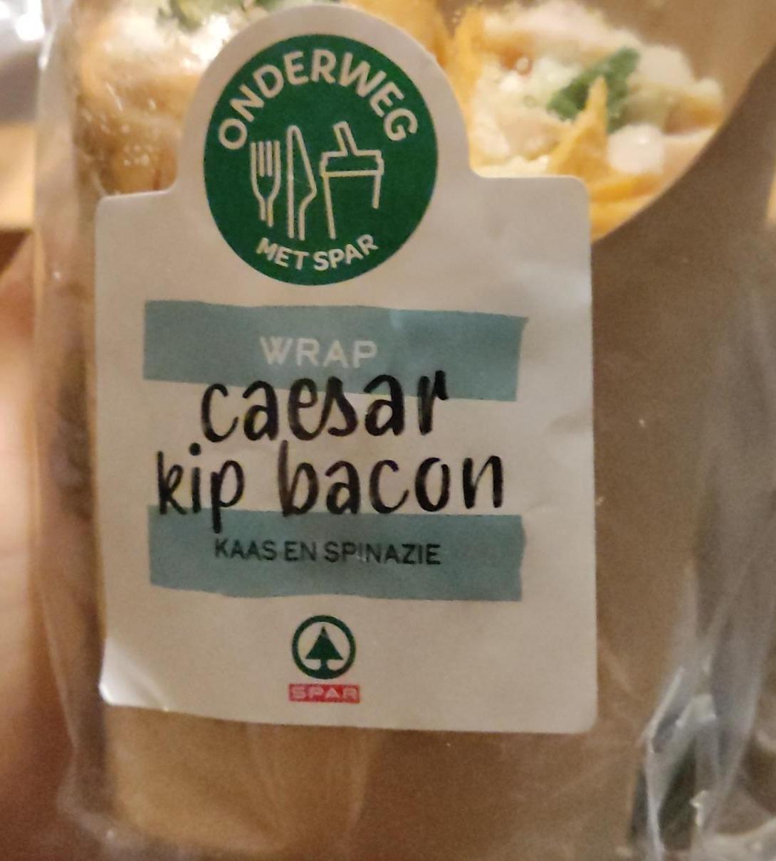 Fotografie - Wrap Caesar kip bacon Spar