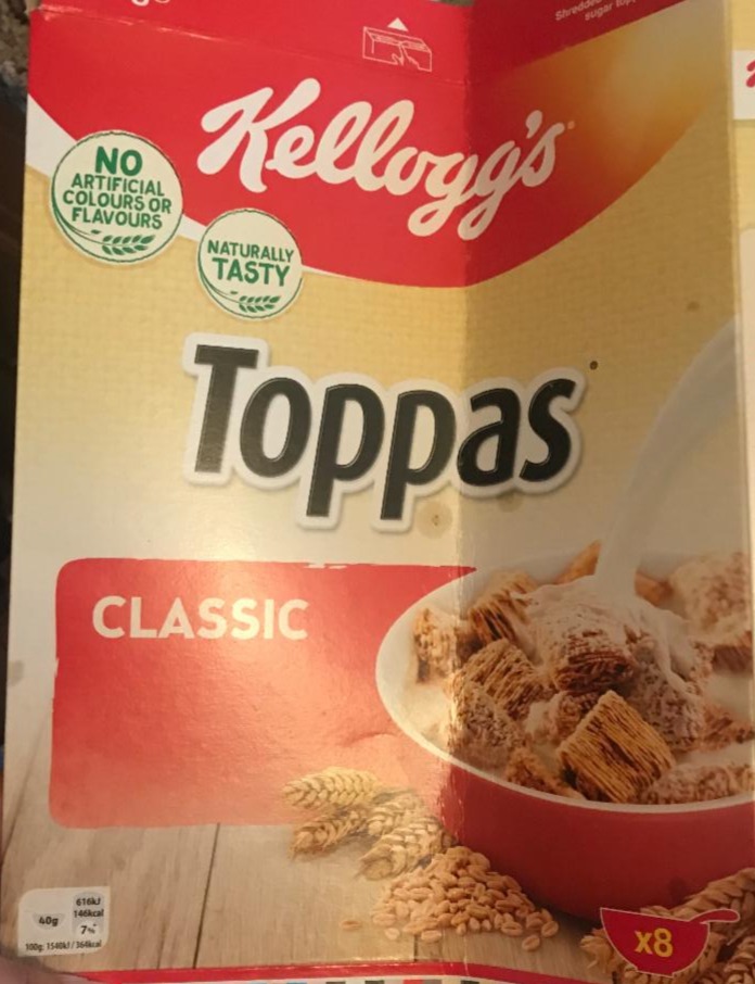Fotografie - Toppas classic Kellogg's
