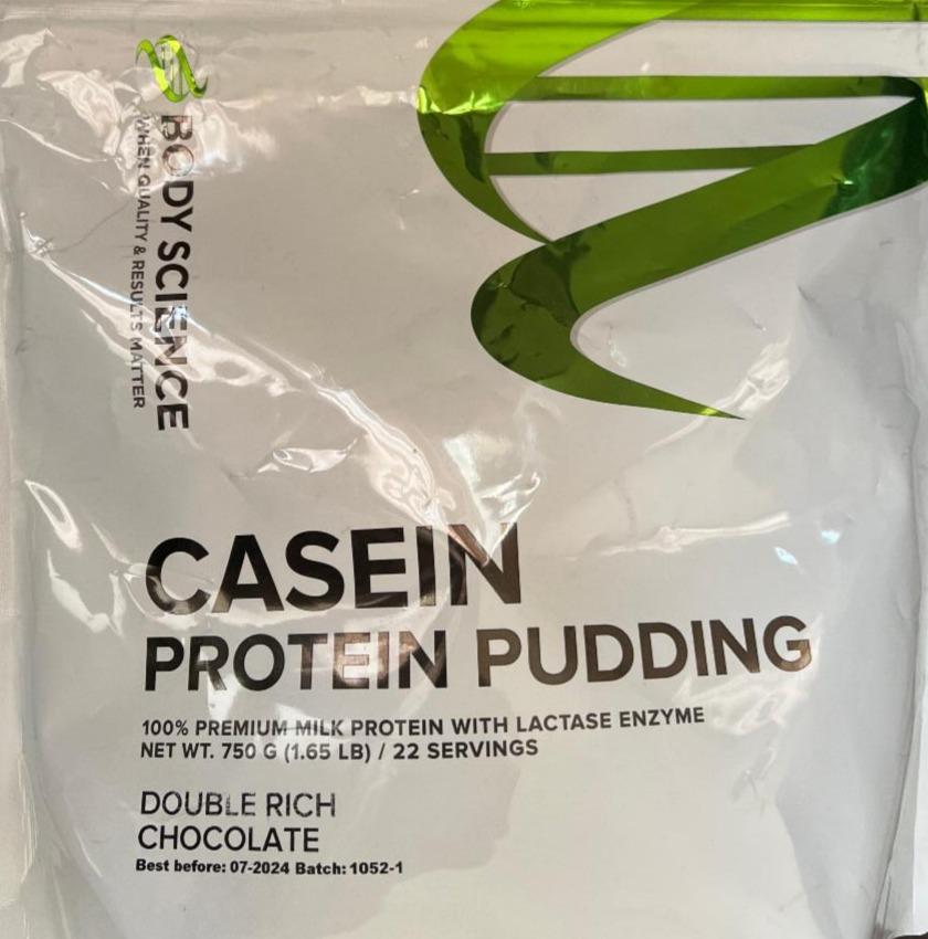 Fotografie - Casein Protein Pudding Double rich chocolate Body Science